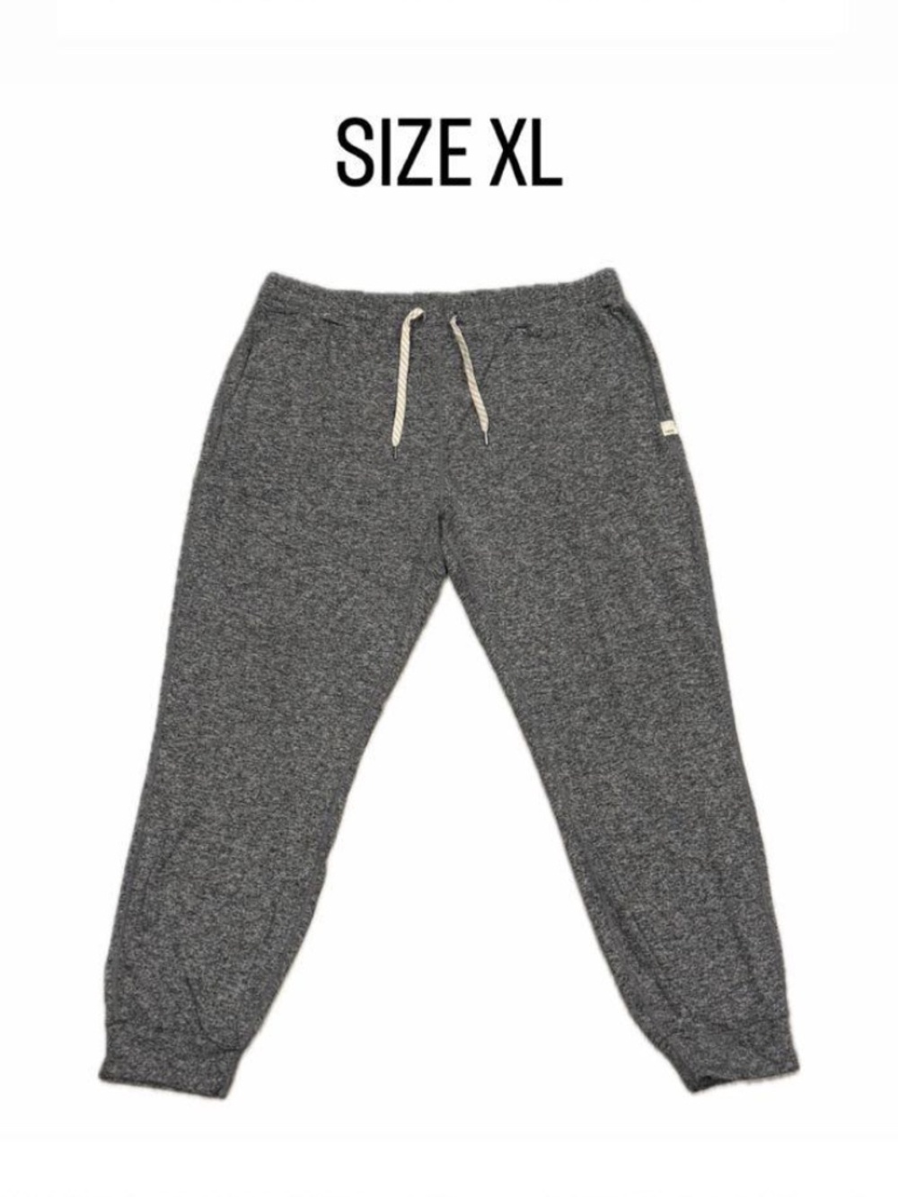 Vuori Performance Joggers Men's X-Large - Charcoal Gray Heather - DreamKnit Soft